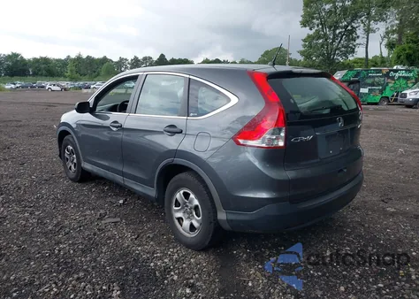 2012 Honda Cr-V Lx z USA, uszkodzony, nr VIN 2HKRM4H32CH624973